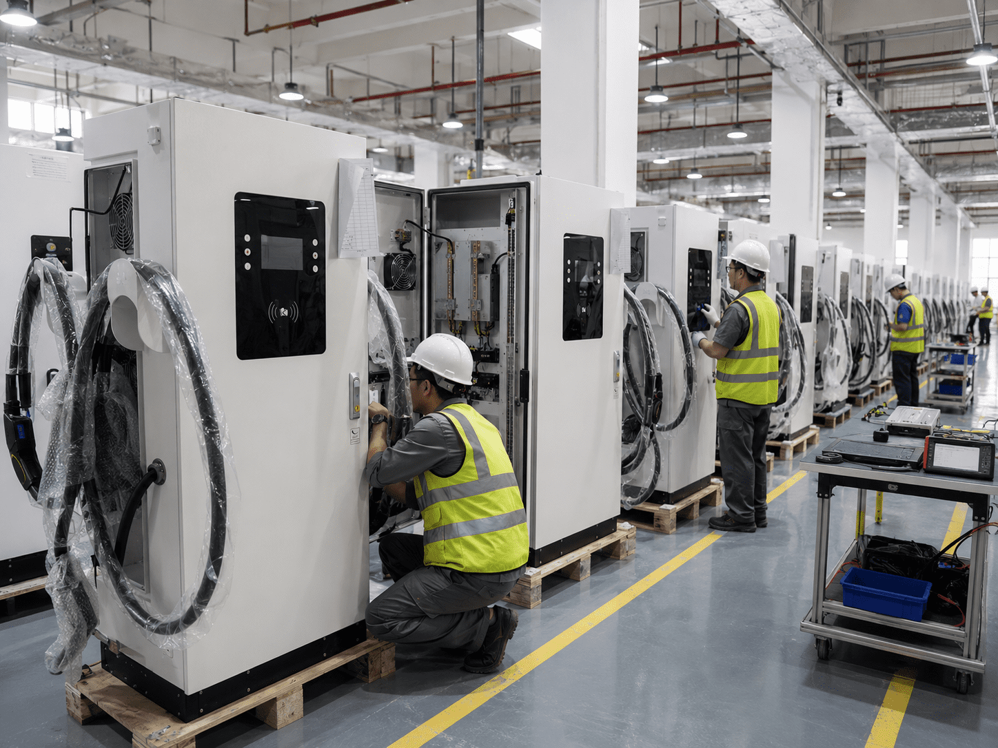 Share Charging EV charging equipment and DC fast charger solution