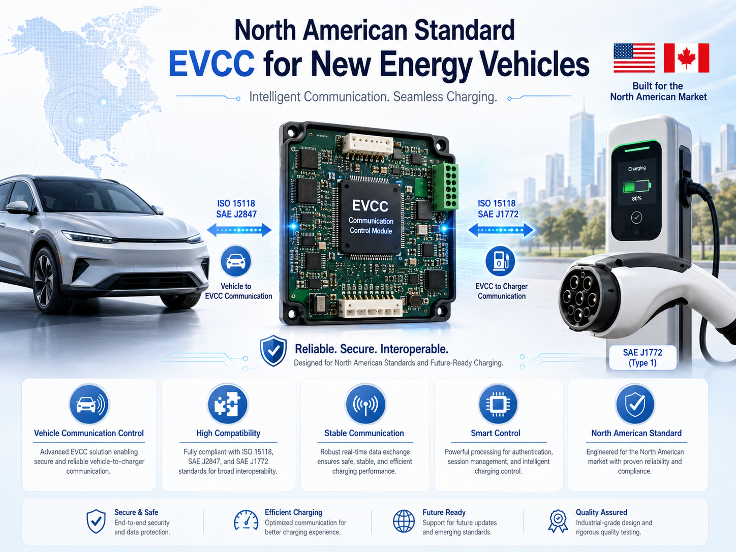 Share Charging EV charging equipment and DC fast charger solution