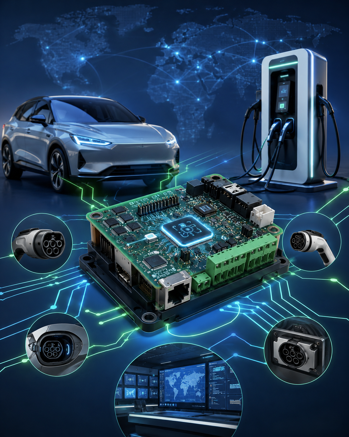 Share Charging EV charging equipment and DC fast charger solution