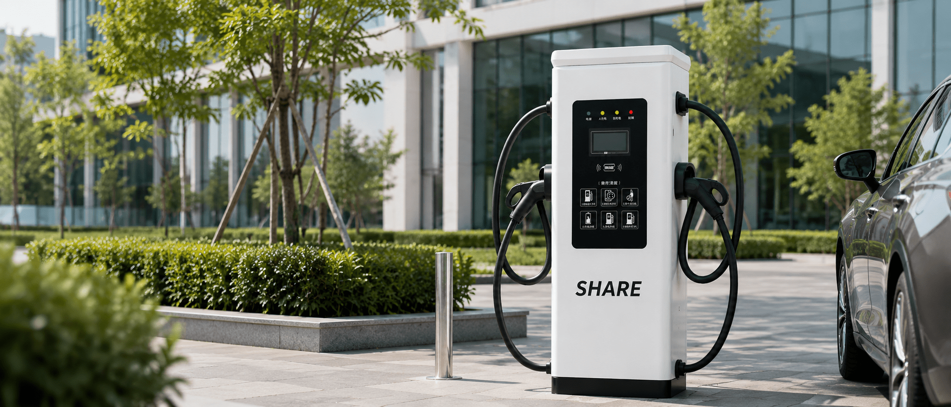 Share Charging EV charging equipment and DC fast charger solution