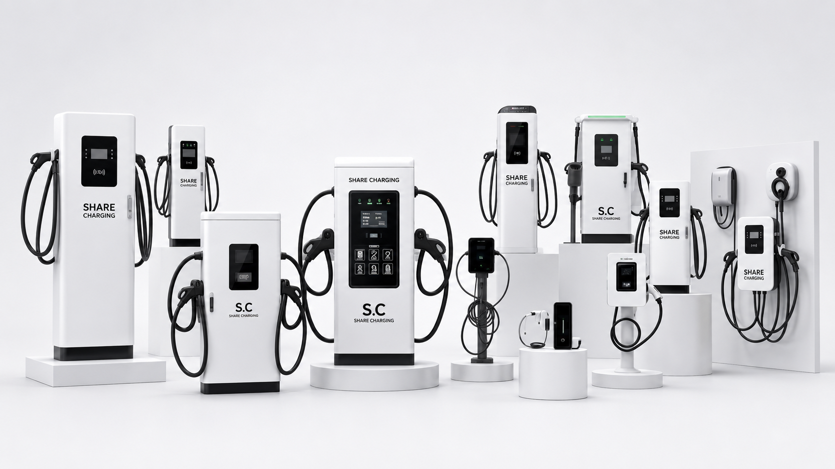 Share Charging EV charging equipment and DC fast charger solution