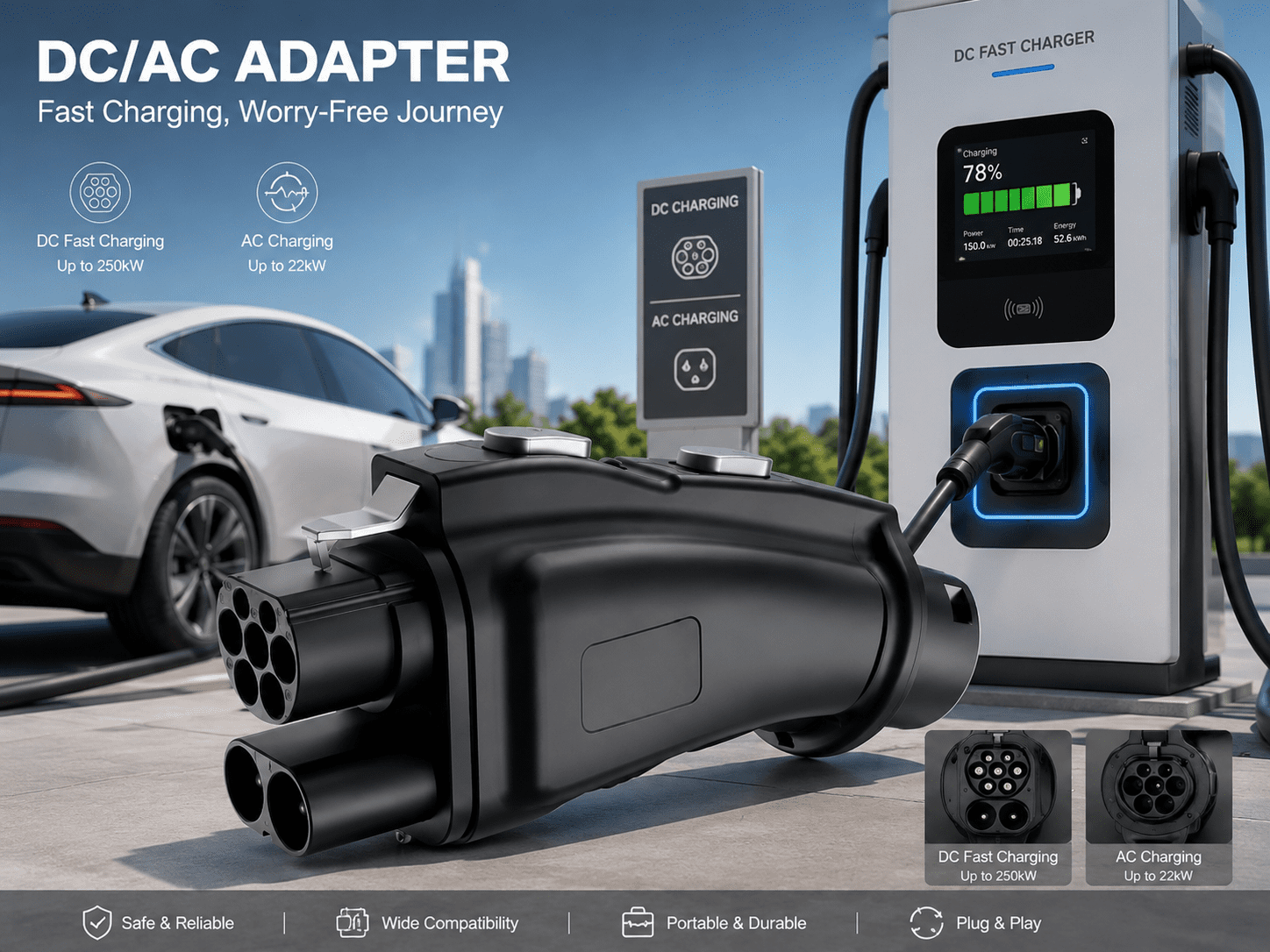 Share Charging EV charging equipment and DC fast charger solution