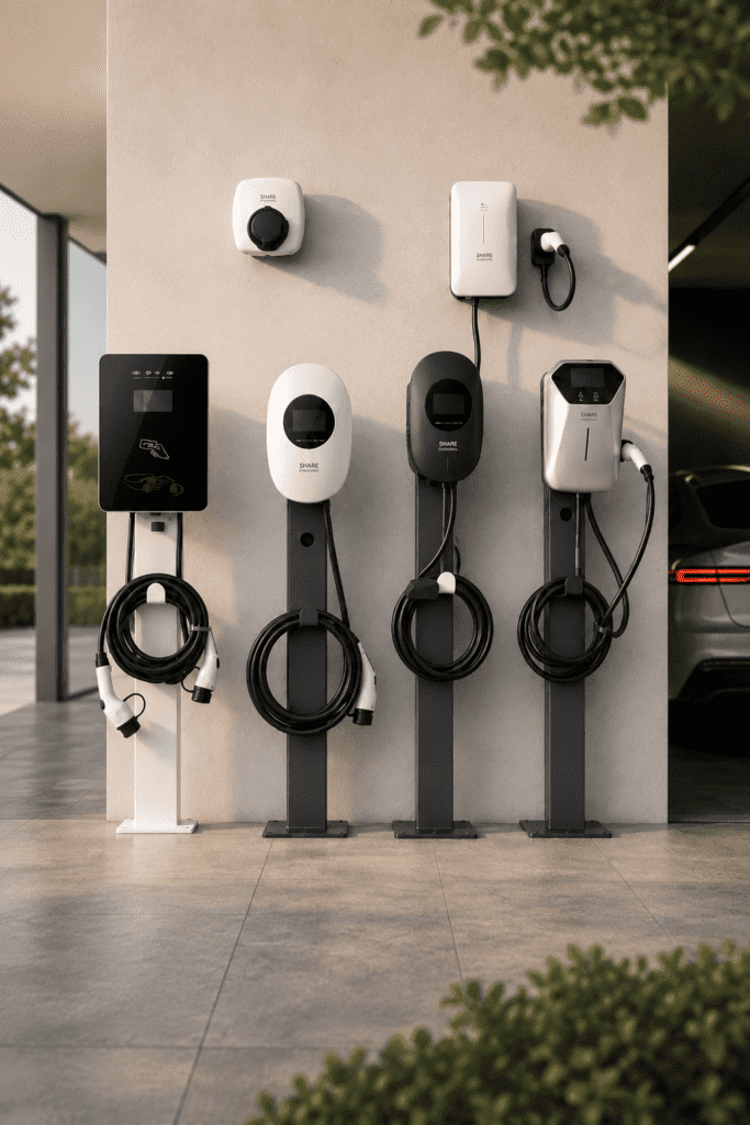 Share Charging EV charging equipment and DC fast charger solution