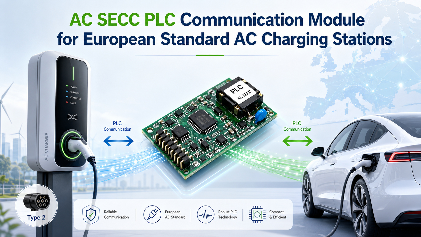 Share Charging EV charging equipment and DC fast charger solution