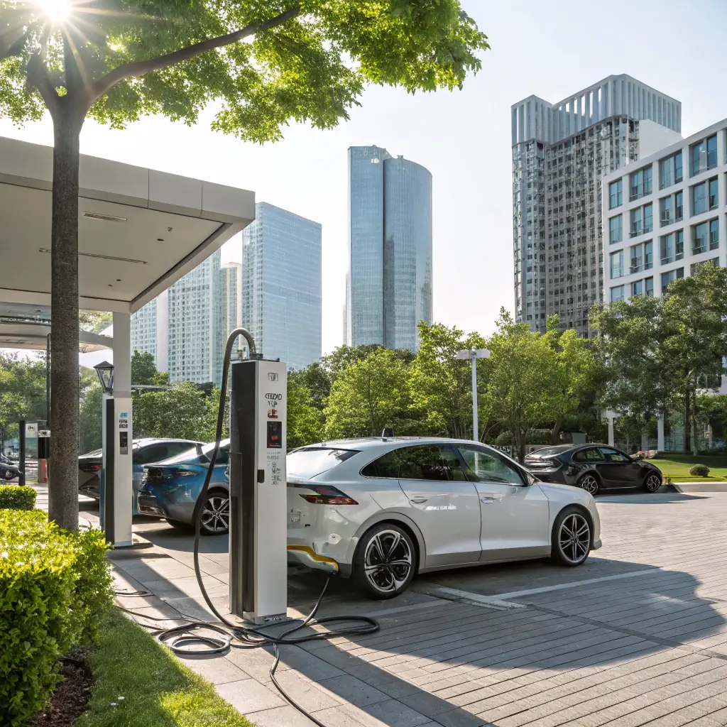 Share Charging EV charging equipment and DC fast charger solution