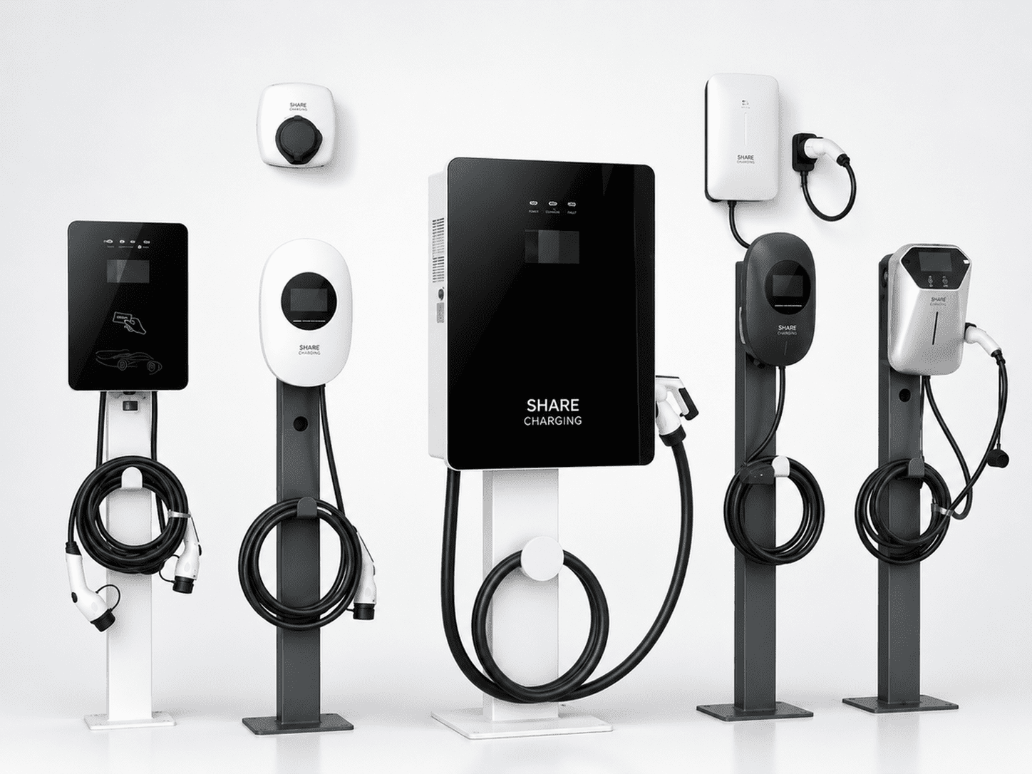 Share Charging EV charging equipment and DC fast charger solution