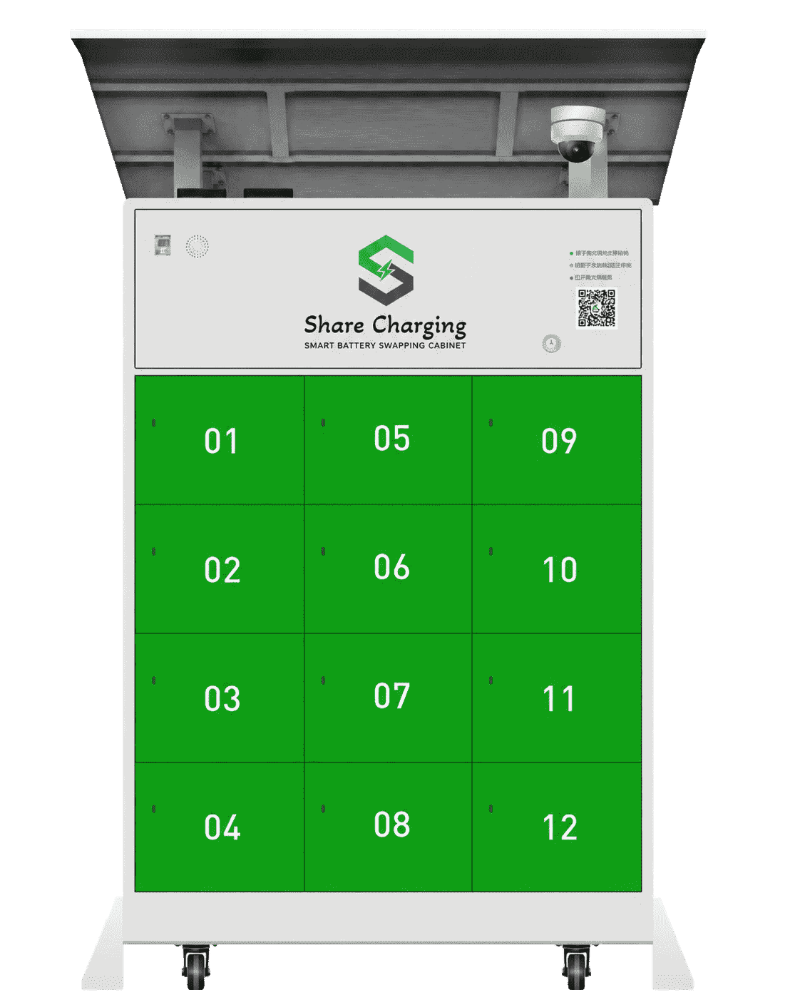 Share Charging EV charging equipment and DC fast charger solution